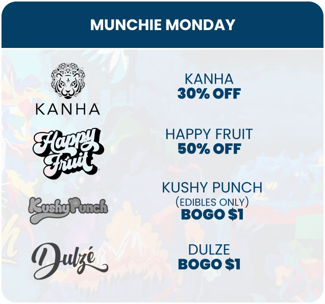 Swish Cannabis: Munchie Monday Promo Deals