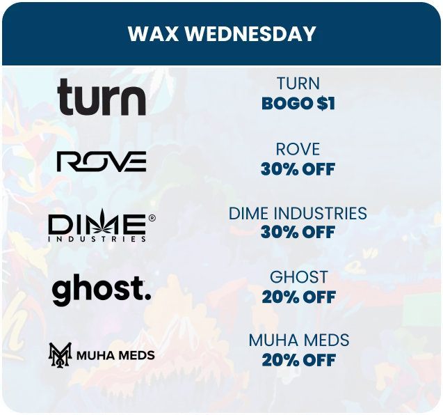 Swish Cannabis: Wax Wednesday Promo Deals