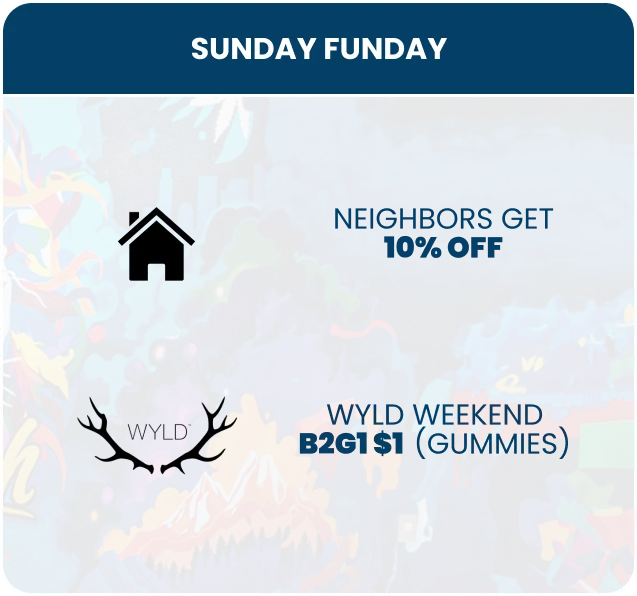 Swish Cannabis: Sunday Funday Promo Deals