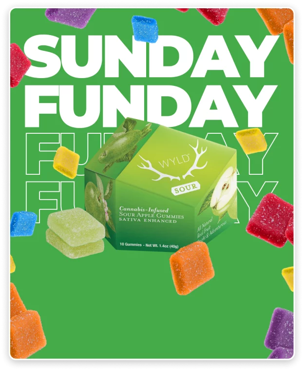 Sunday Funday: WYLD Sour Cannabis Gummies